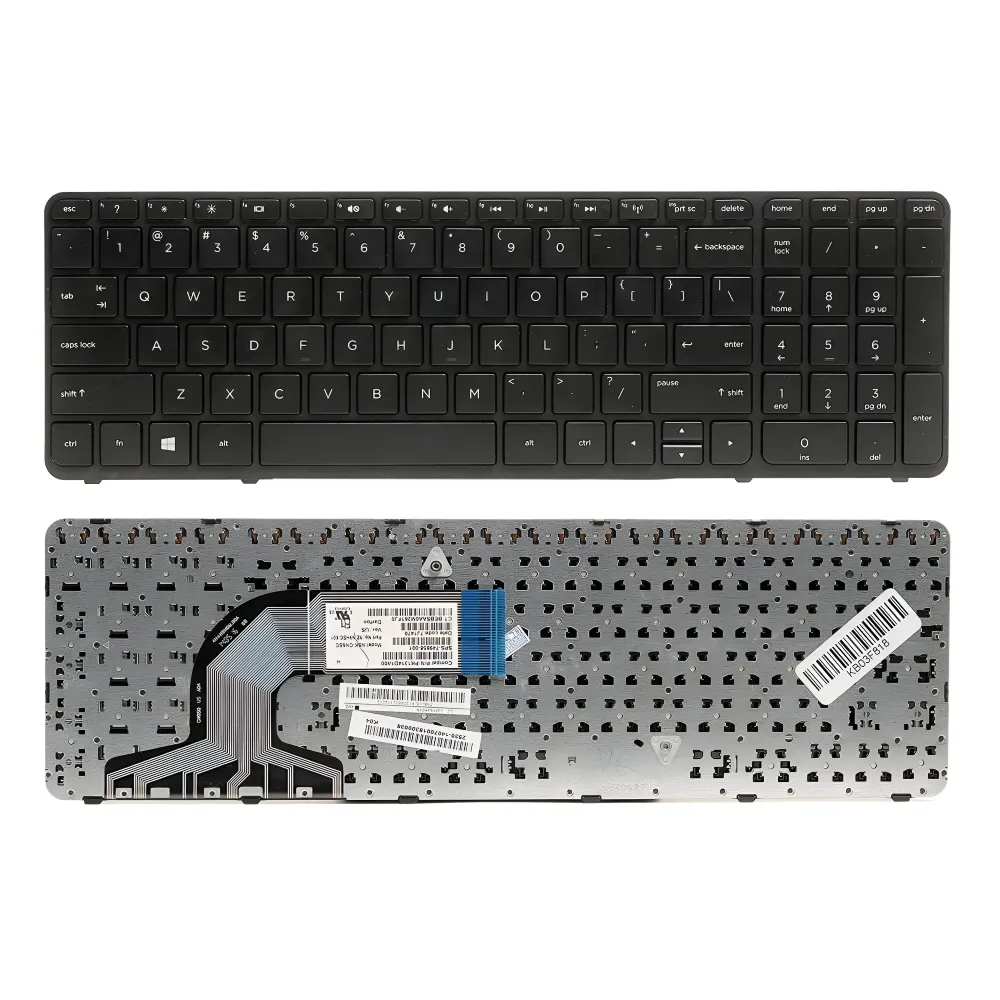 Teksus Laptop Keyboard For HP Pavilion 15R Black view 2
